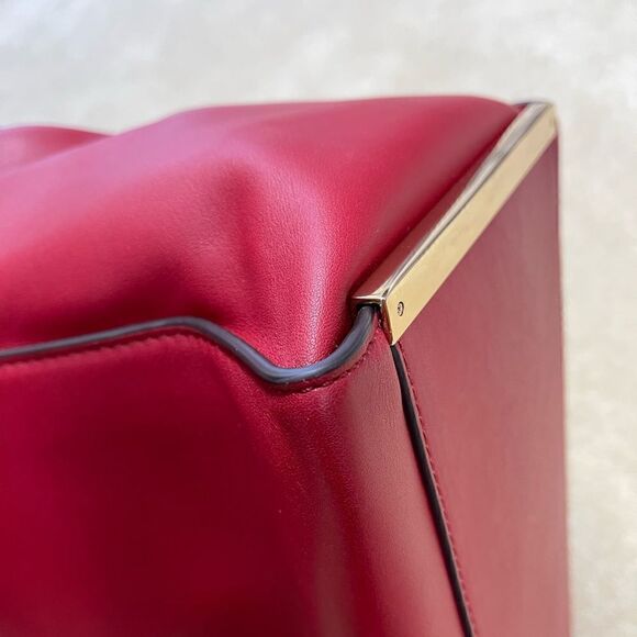 🌟85% OFF🌟Michael  Kors Red  Leather Tote - Picture 7 of 10